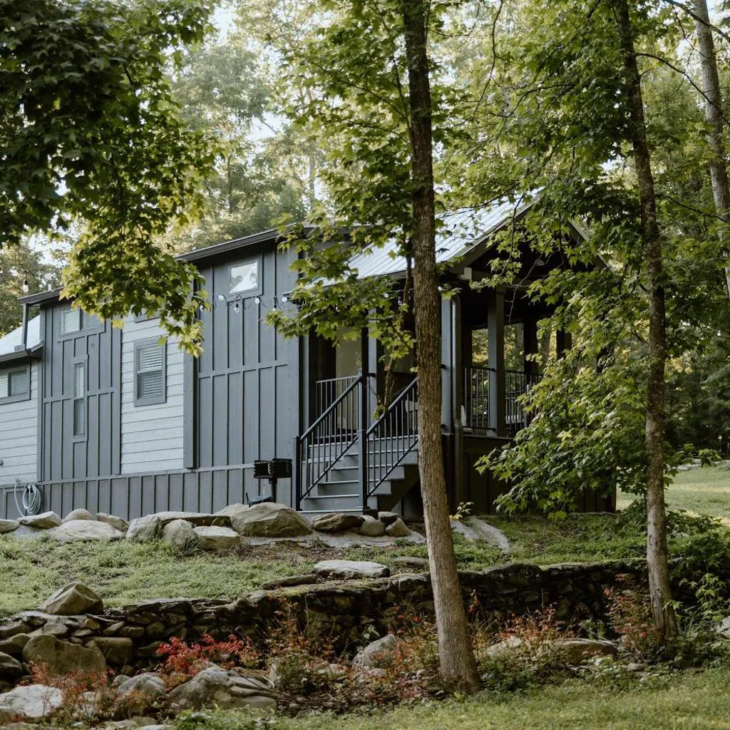Photograph of Tiny Home Firepit BBQ Fishing Willow Cabin