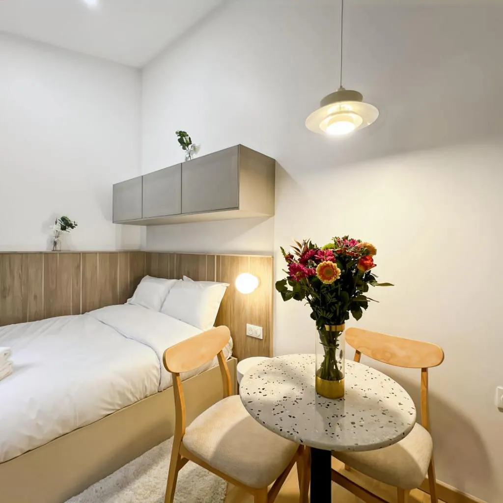 Photograph of Paris Studio in Montmartre Area near Metro & Shops
