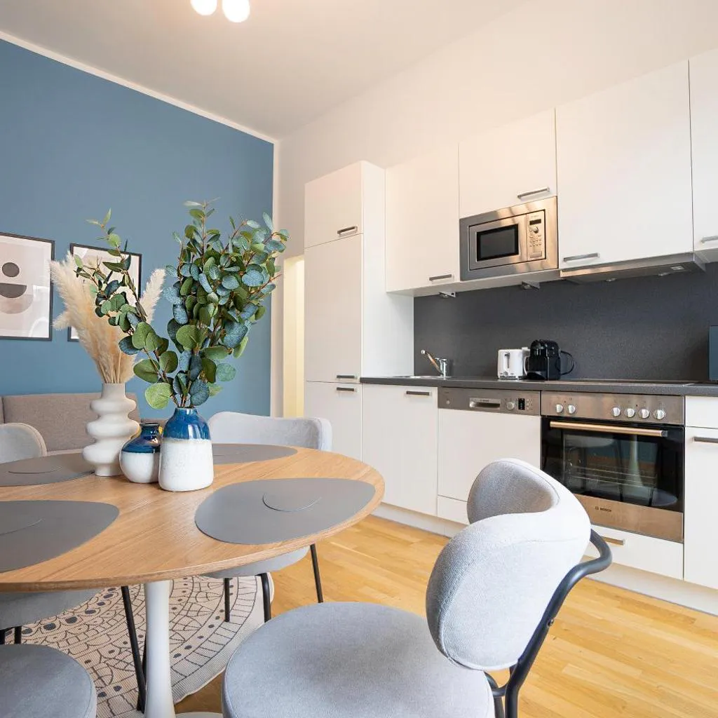 Photograph of Bright apartment in the third district with a terrace
