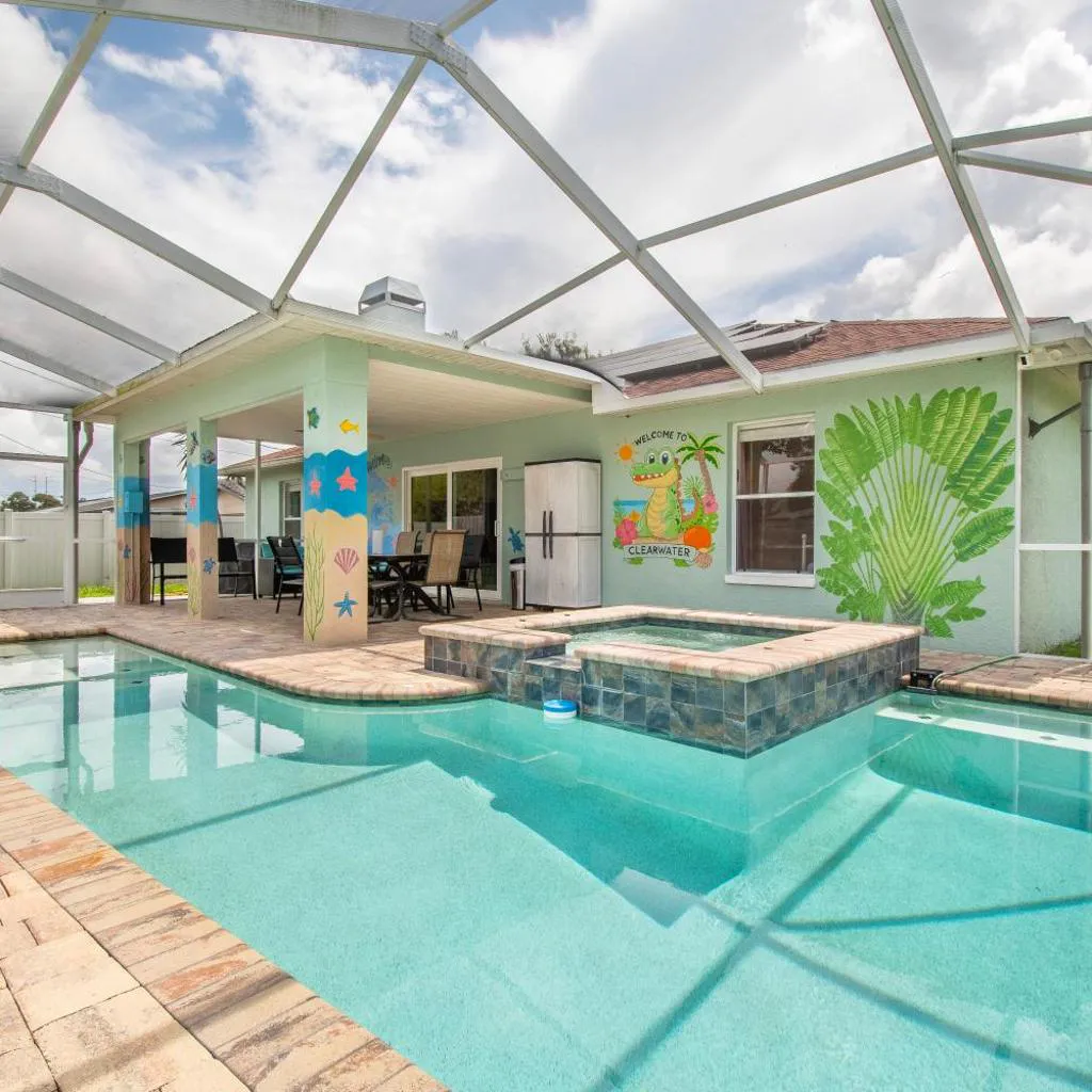 Photograph of SaltyLux16 Heated Saltwater Pool, Near Beach, Honeymoon Island, Farmer market