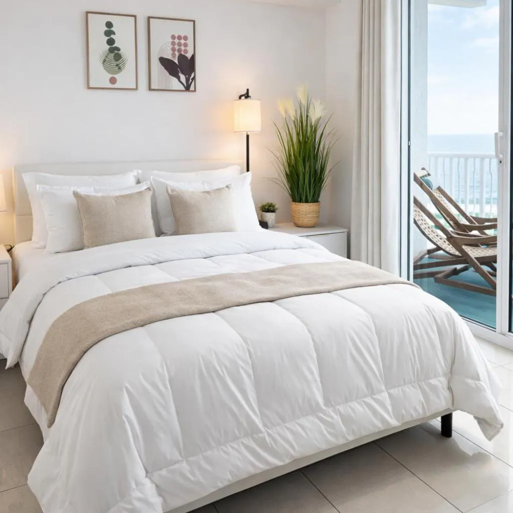 Photograph of Luxury 36th Floor Suite, 2 Bedrooms 1 King, 1 Queen, Balcony w Sea view, Free Parking