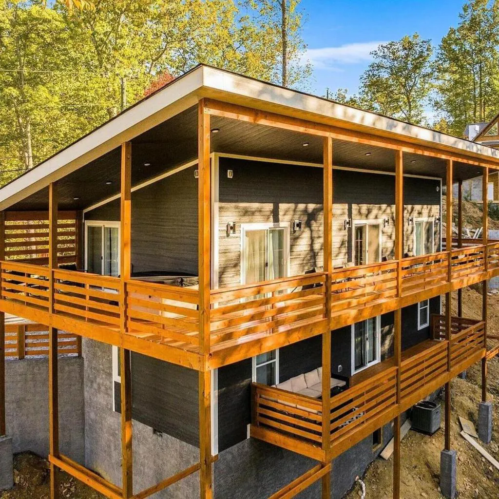 Photograph of Luxury Modern Gatlinburg Cabin Hot Tub and Sauna