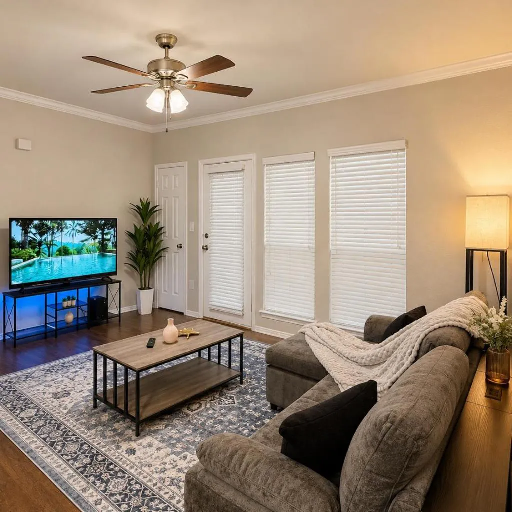 Photograph of Elegant 1BR with Pool View in Prime Dallas
