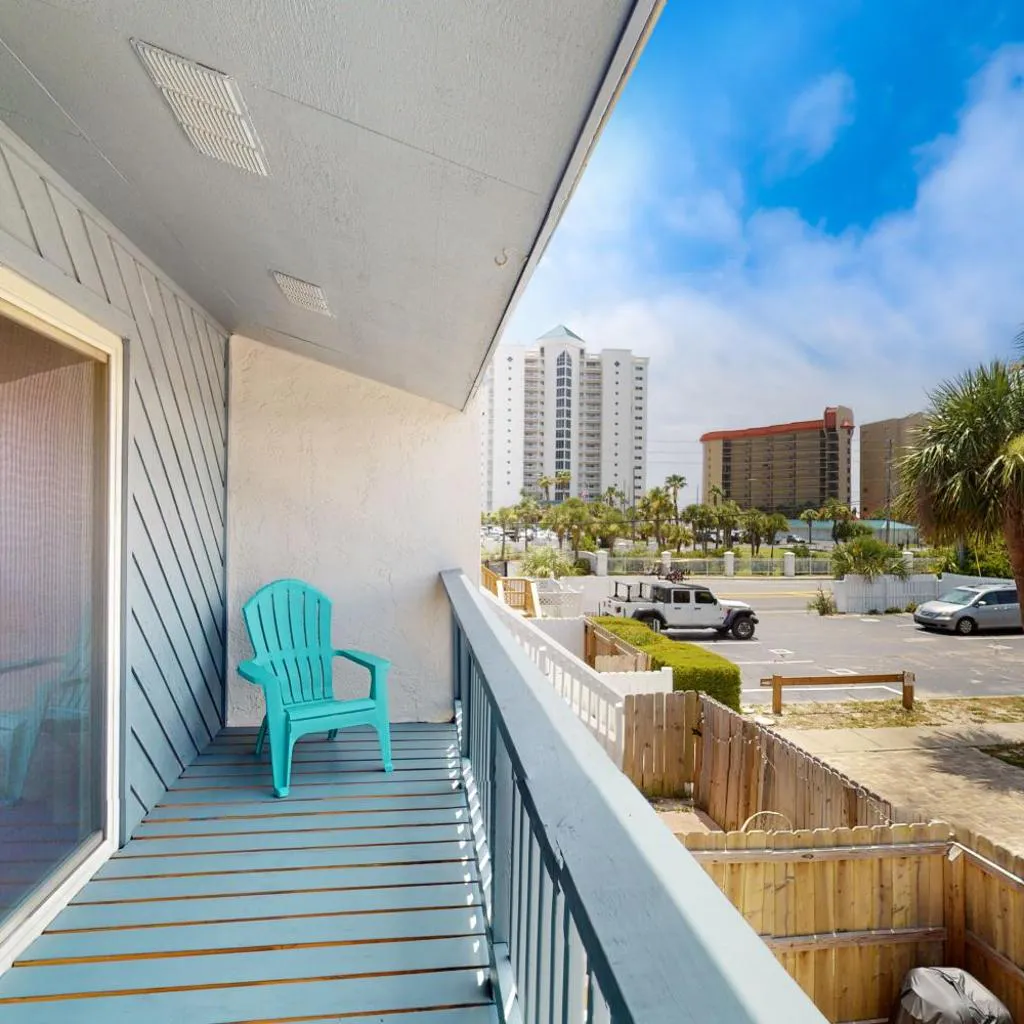 Photograph of Dog-friendly condo with pool balcony beach access central AC & W&D