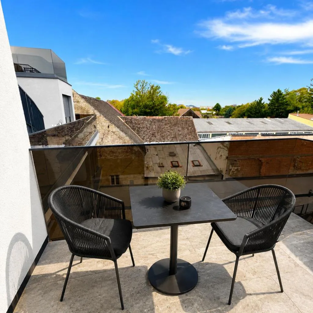 Photograph of Exklusiv 2BR Penthouse! AC - Balcony - Garage!