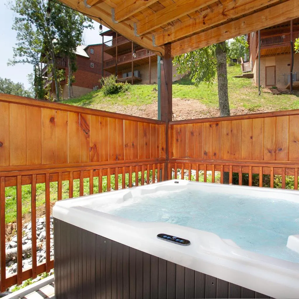 Photograph of Spacious 5BR Retreat with Theater and Hot Tub