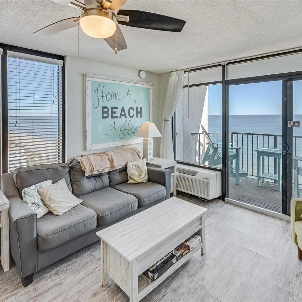 Photograph of Pets welcome,direct oceanfront, poolside,1 bedroom