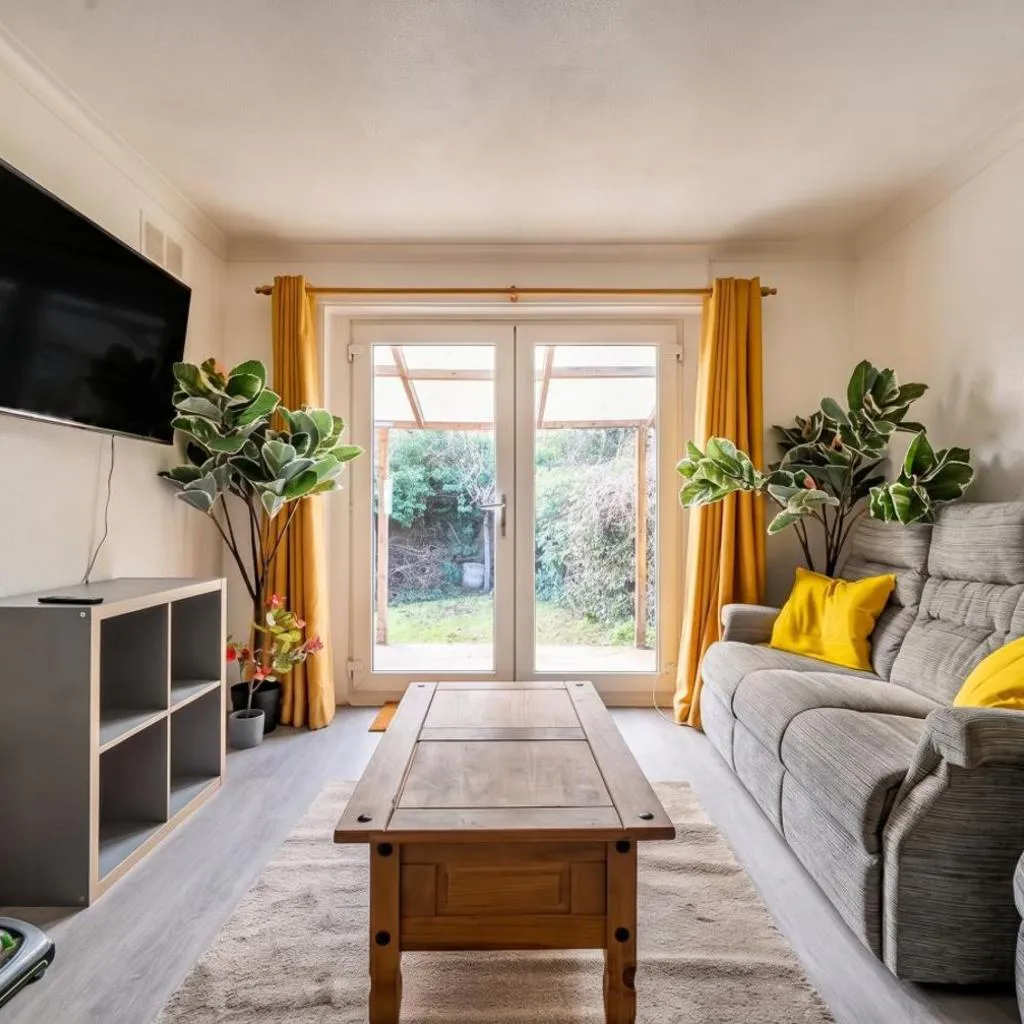 Photograph of Bright 2-bed Bristol home with garden and parking