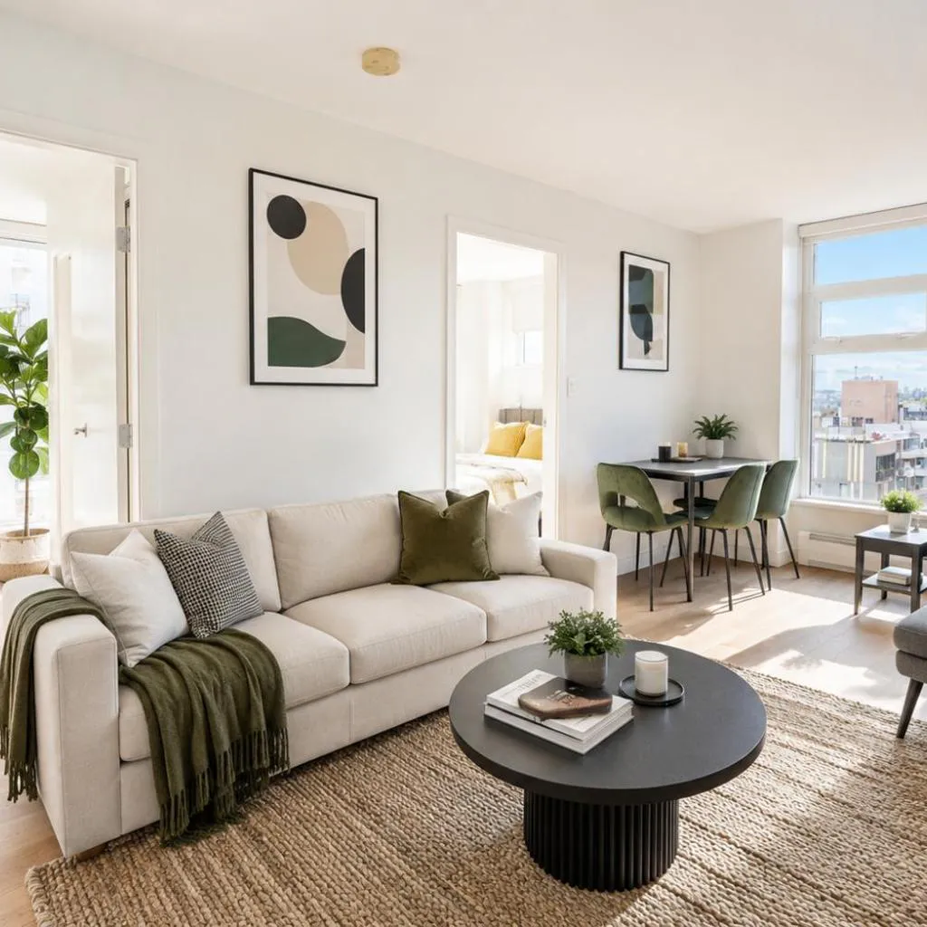 Photograph of Bright 3BR with City Views Central Vancouver