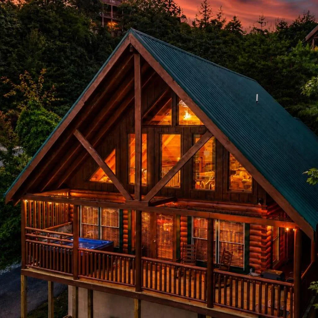 Photograph of Ridge and Shadow - Mtn Views-Hot Tub- Pool Table