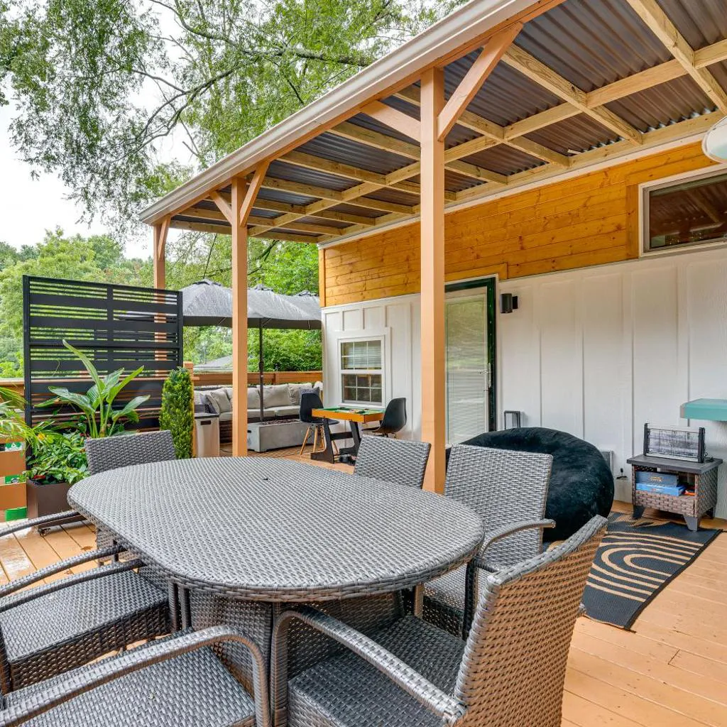 Photograph of Hot Tub & Patio: Private Couple's Escape in ATL