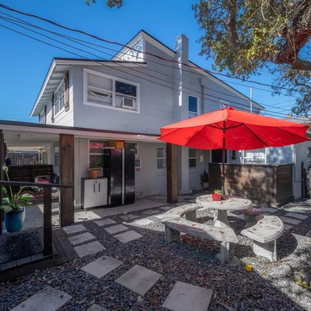 Photograph of Private Deck • Pet Friendly • Spacious Courtyard