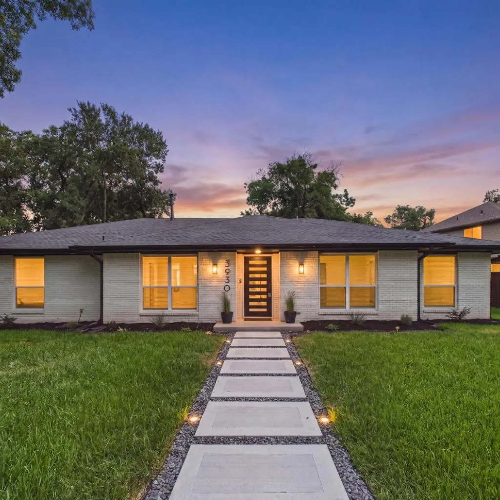 Photograph of Bright Dallas Retreat with Fire Pit & Games