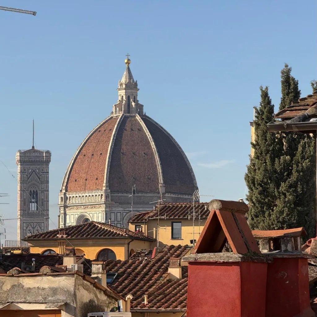 Photograph of GOLDEN LUXE - Penthouse in Duomo view of Brunelleschi's dome