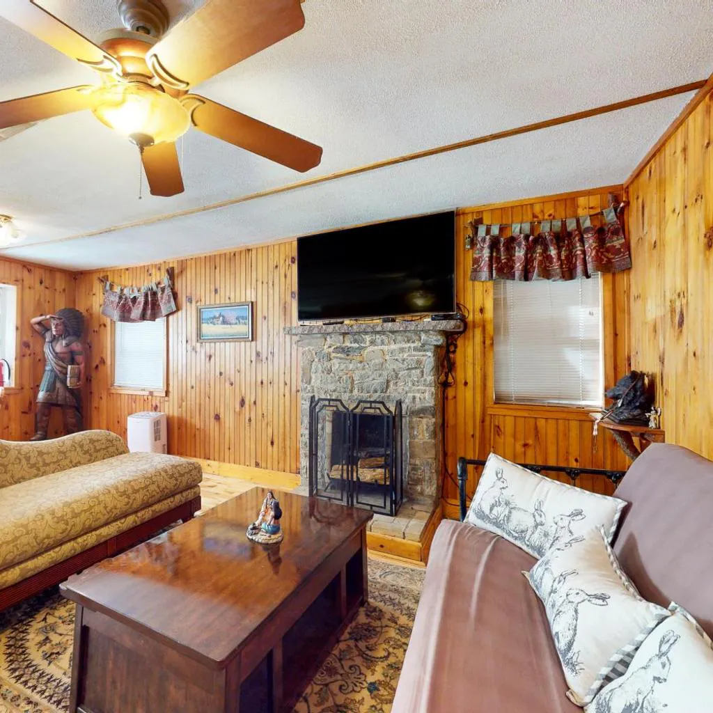 Photograph of Relaxing Creekside Cabin Sleeps 4 1-mi to Parkway