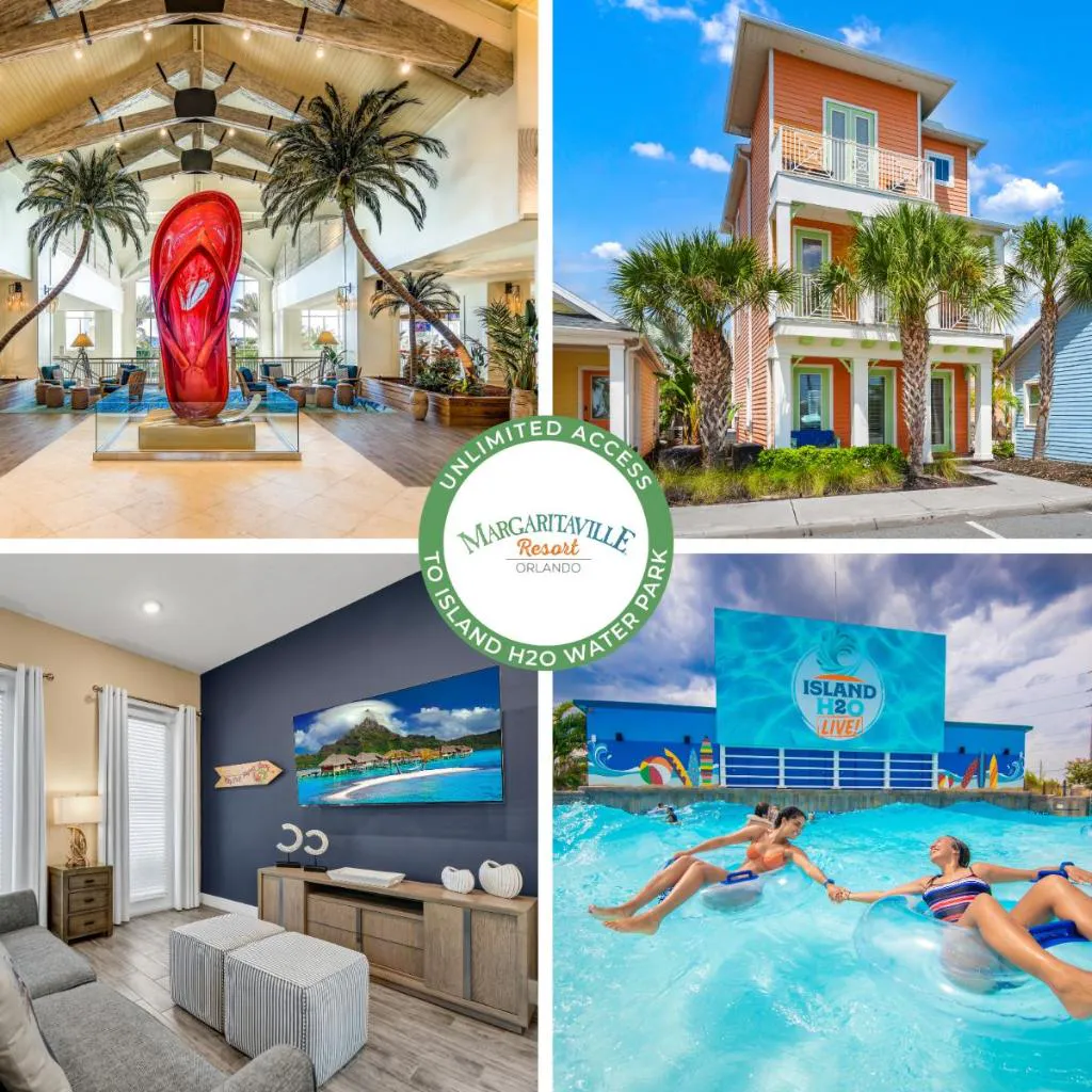 Photograph of Tropical Luxe Cottage Near Disney With Margaritaville Resort & Island H20 Waterpark Access - 3095Kl