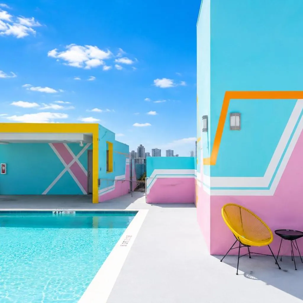 Photograph of Heart of Wynwood - Rooftop Pool - Balcony - New 1B