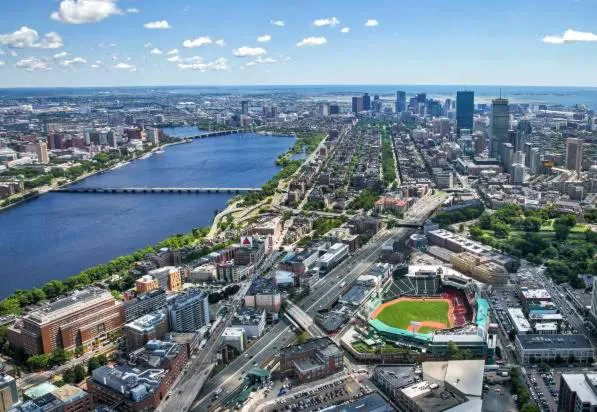 Photograph of Central Condo Fenway near RedSox Green Line w Gym