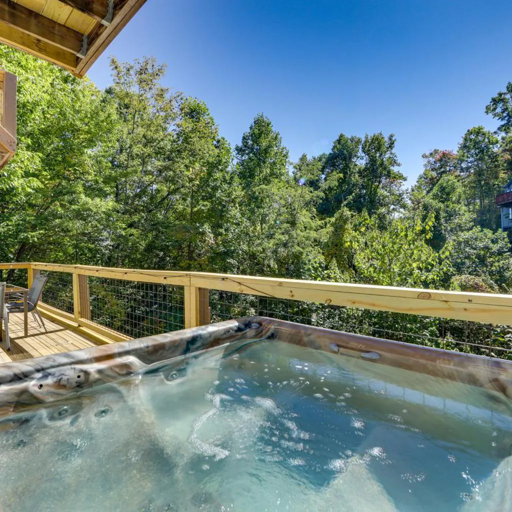 Photograph of Hot Tub & Resort Perks! Gatlinburg Mtn Retreat