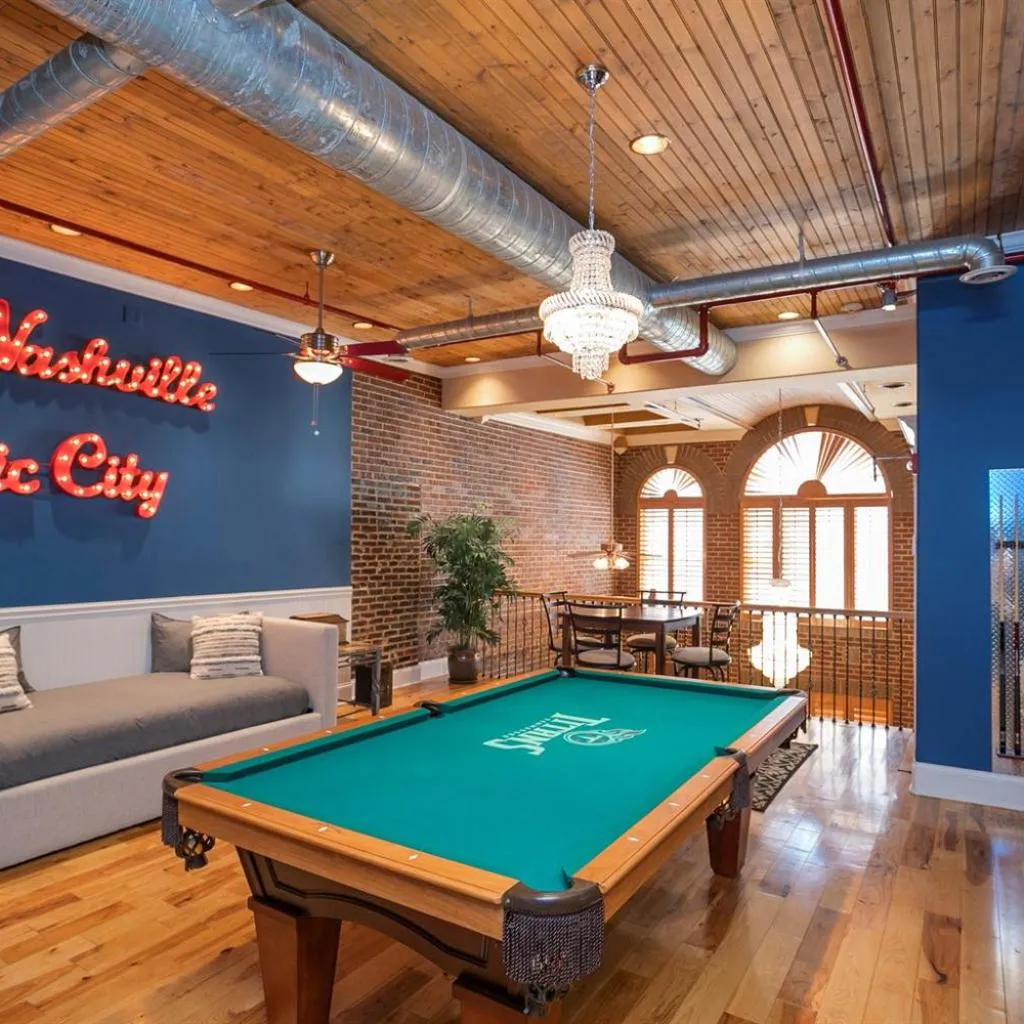 Photograph of The Titan Penthouse Nashville-Rooftop Hot Tub Printer's Alley-steps to Broadway