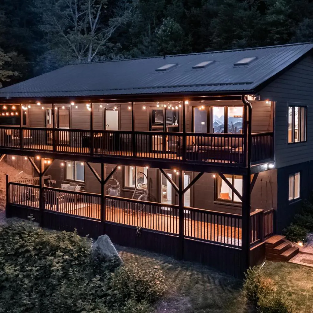 Photograph of Luxury Cove Cabin Asheville - Sauna - Hot Tub - Game Room - Secluded Property