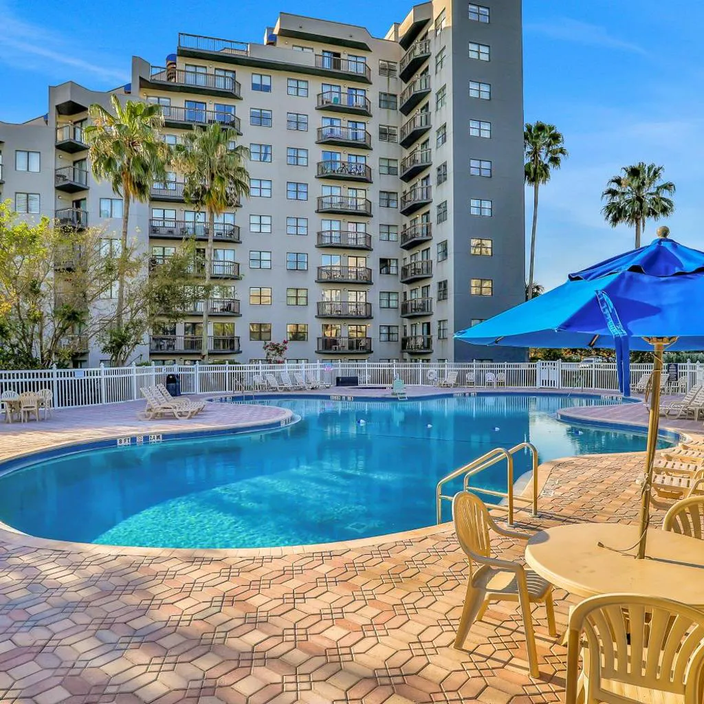 Photograph of Dog-friendly condo with a kitchenette, AC, pools, hot tubs, tennis, & gym