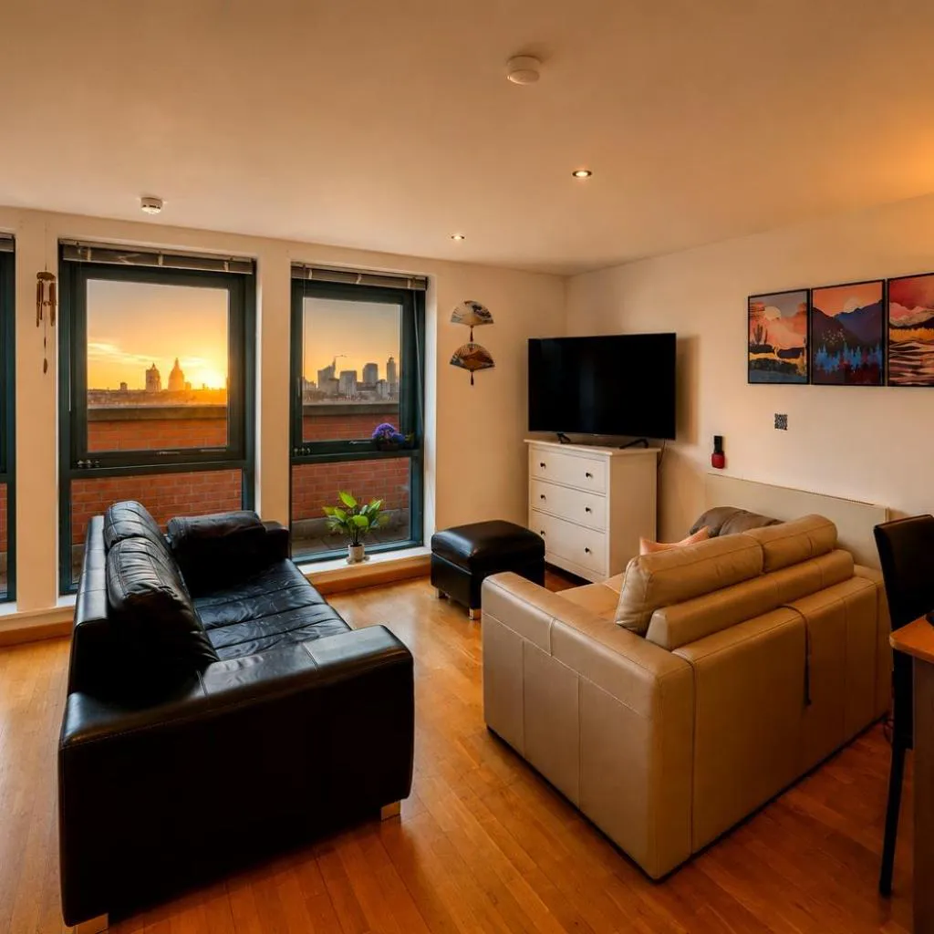 Photograph of Sidemersey Livings- Convenient and Accessible 1-Bedroom Flat with a View, Central Liverpool