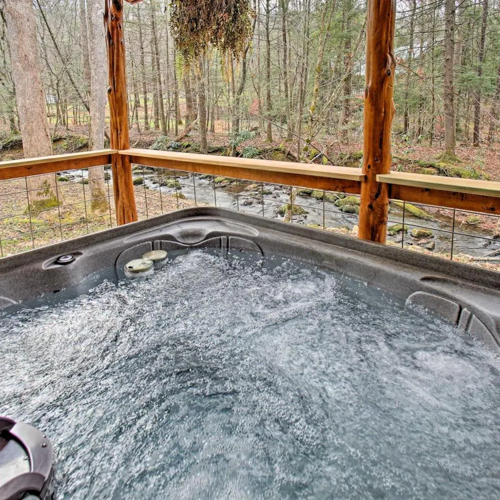 Photograph of Creekside Cabin w/ Hot Tub in Gatlinburg!