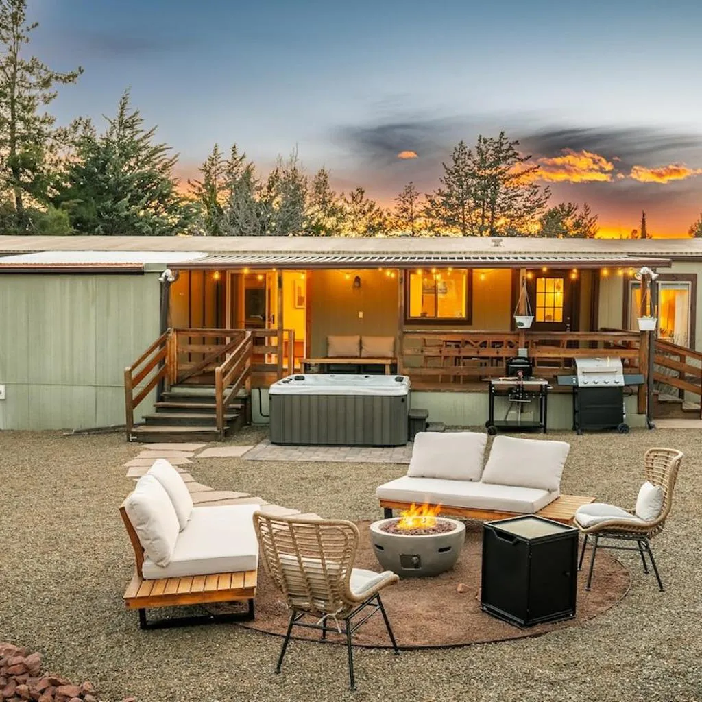 Photograph of Stunning Javelina Hideaway with Hot Tub and King Bed