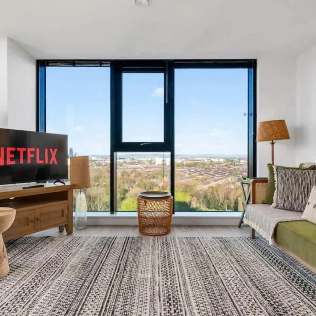 Photograph of 1 Bed Old Trafford Flat Rooftop Views