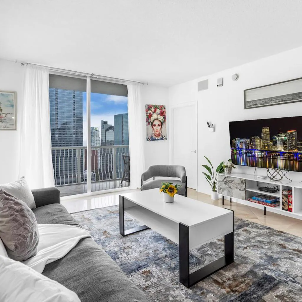 Photograph of Spacious 2 Bed Unit in Brickell with Free Parking
