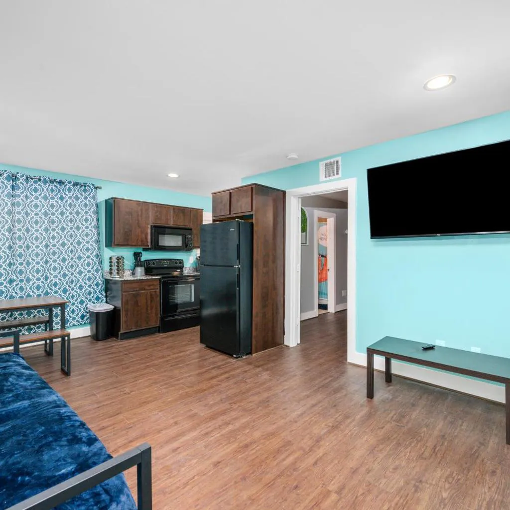 Photograph of Chic 1BR Stay with King Bed and Free Park
