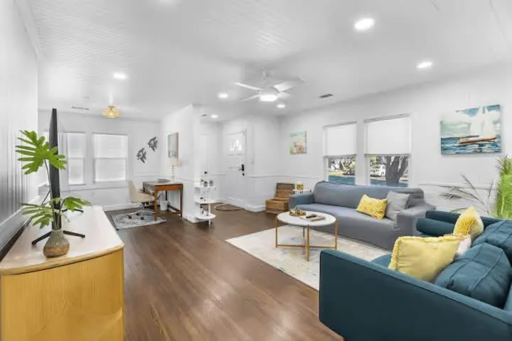 Photograph of Chic Modern Cottage Near Downtown and Beaches Family