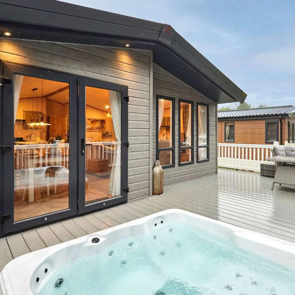 Photograph of Peace Lodge with Hot Tub