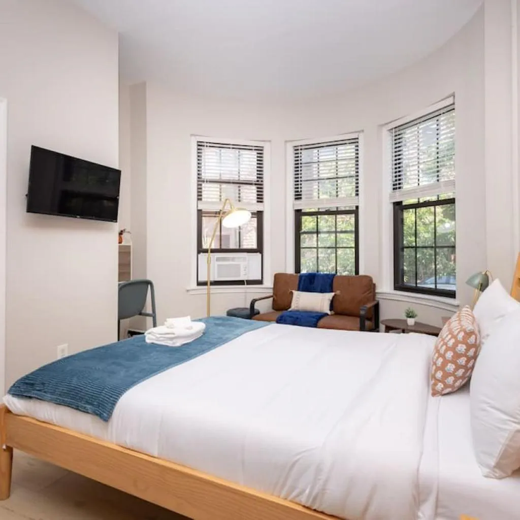 Photograph of Serene Studio with Cozy Atmosphere
