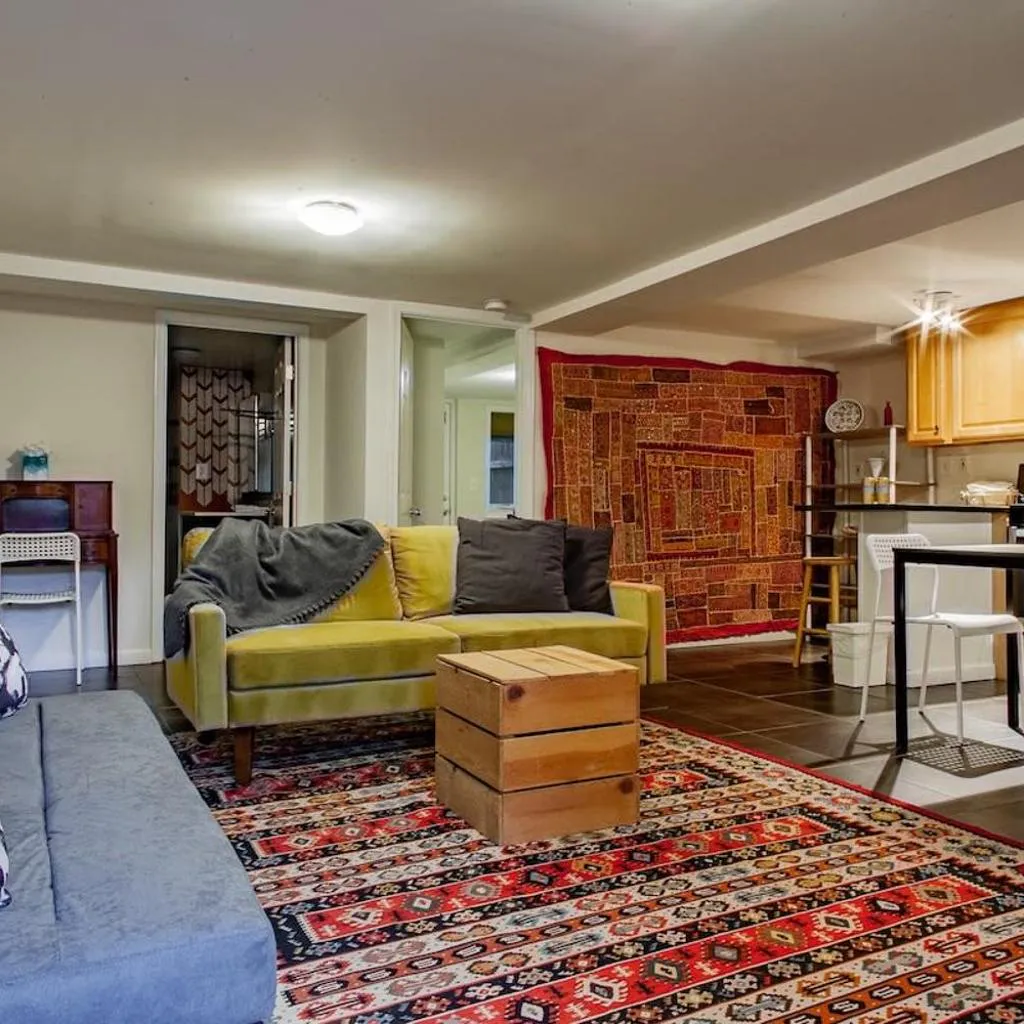 Photograph of Rest Easy in this Bloomingdale English Basement
