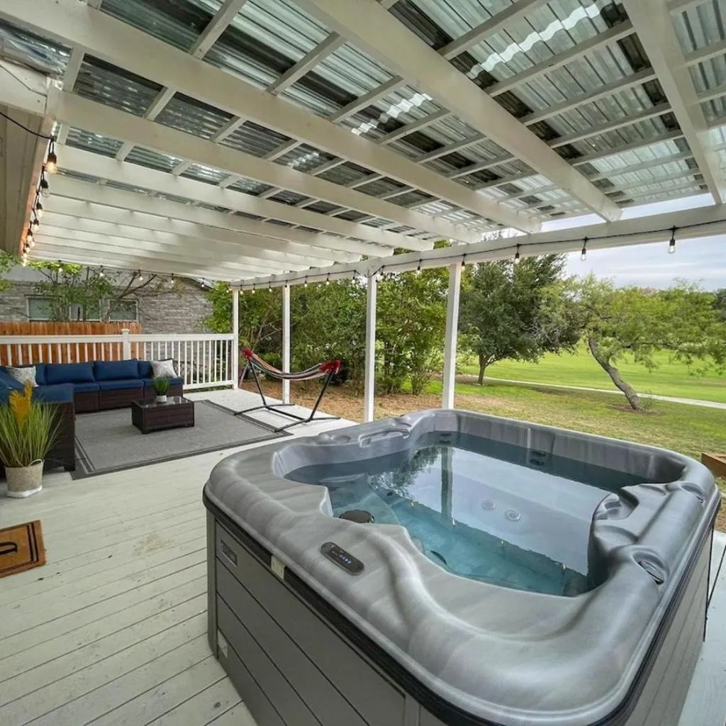 Photograph of Lake & Golf Views Hot Tub Retreat