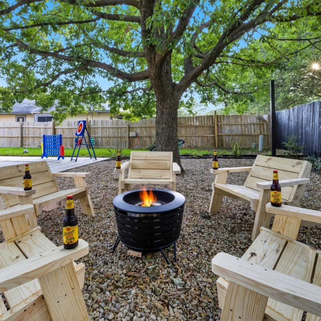Photograph of Luxe Family Escape with Games and Hot Tub and Yard