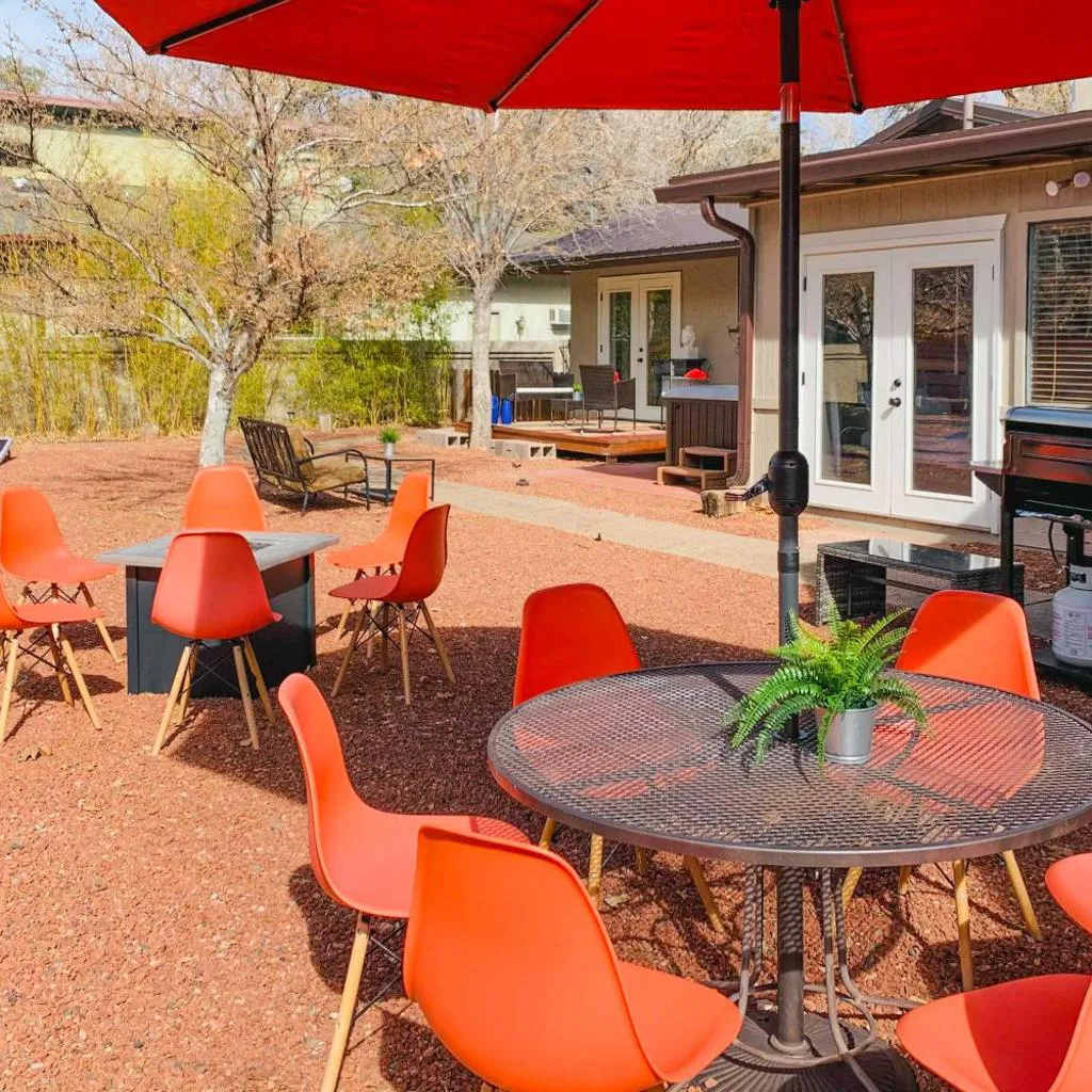 Photograph of Hot Tub & Fire Pit: Sedona Oasis!
