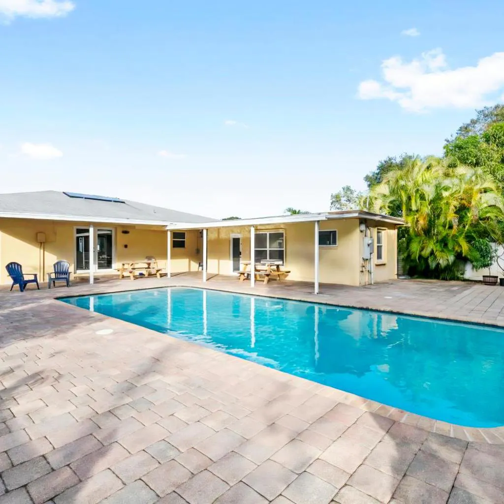 Photograph of Luxury Pool Retreat Sleep 17 Near Beach