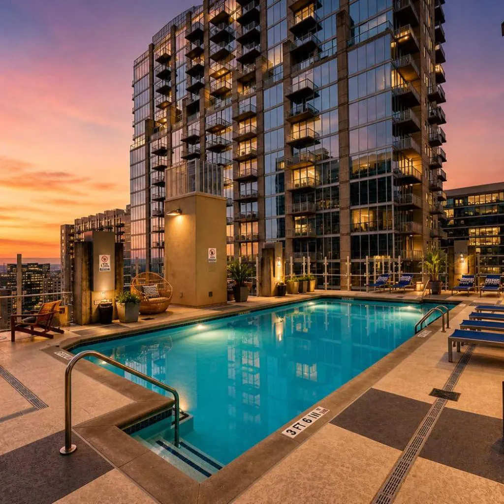 Photograph of Midtown Atlanta 1BR BeltLine Rooftop Pool LuxePad