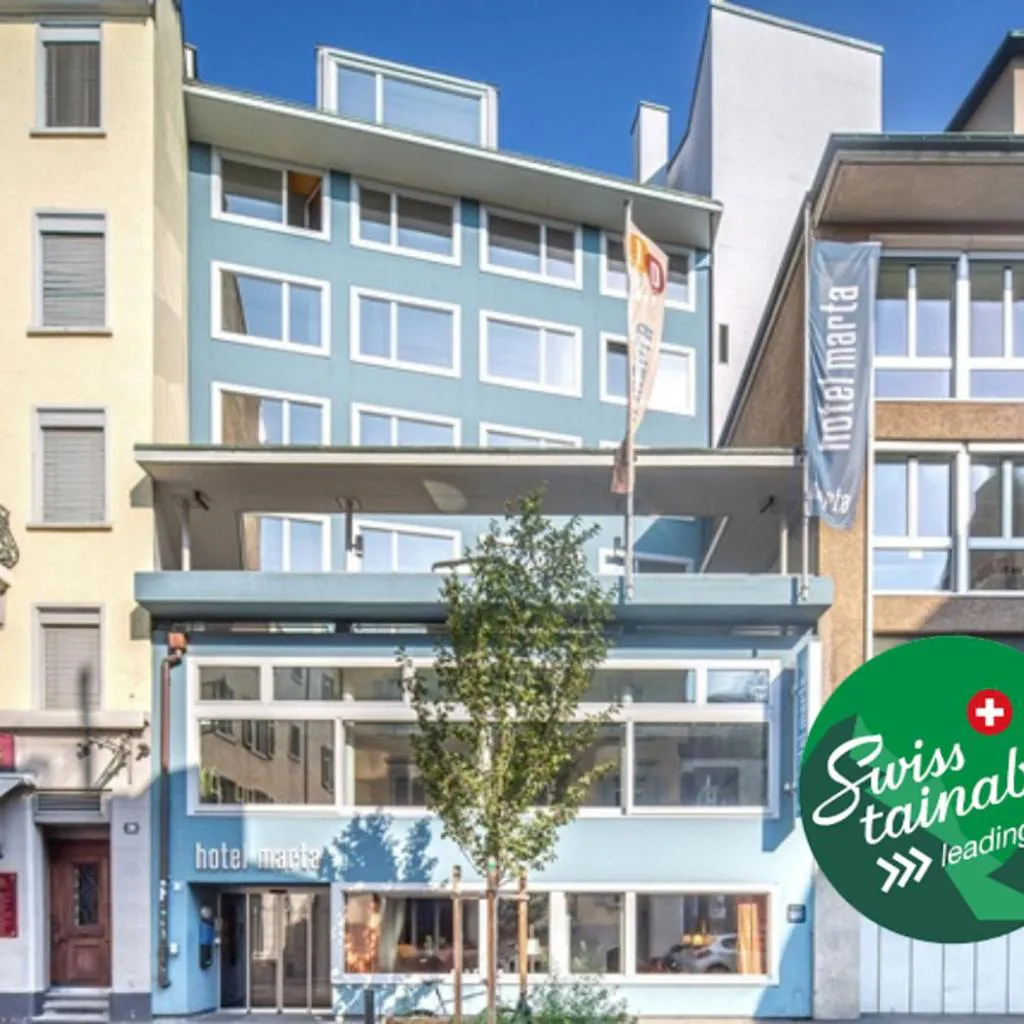 Photograph of Hotel Marta - 1950's architecture in Zurich's vibrant old town, near main station