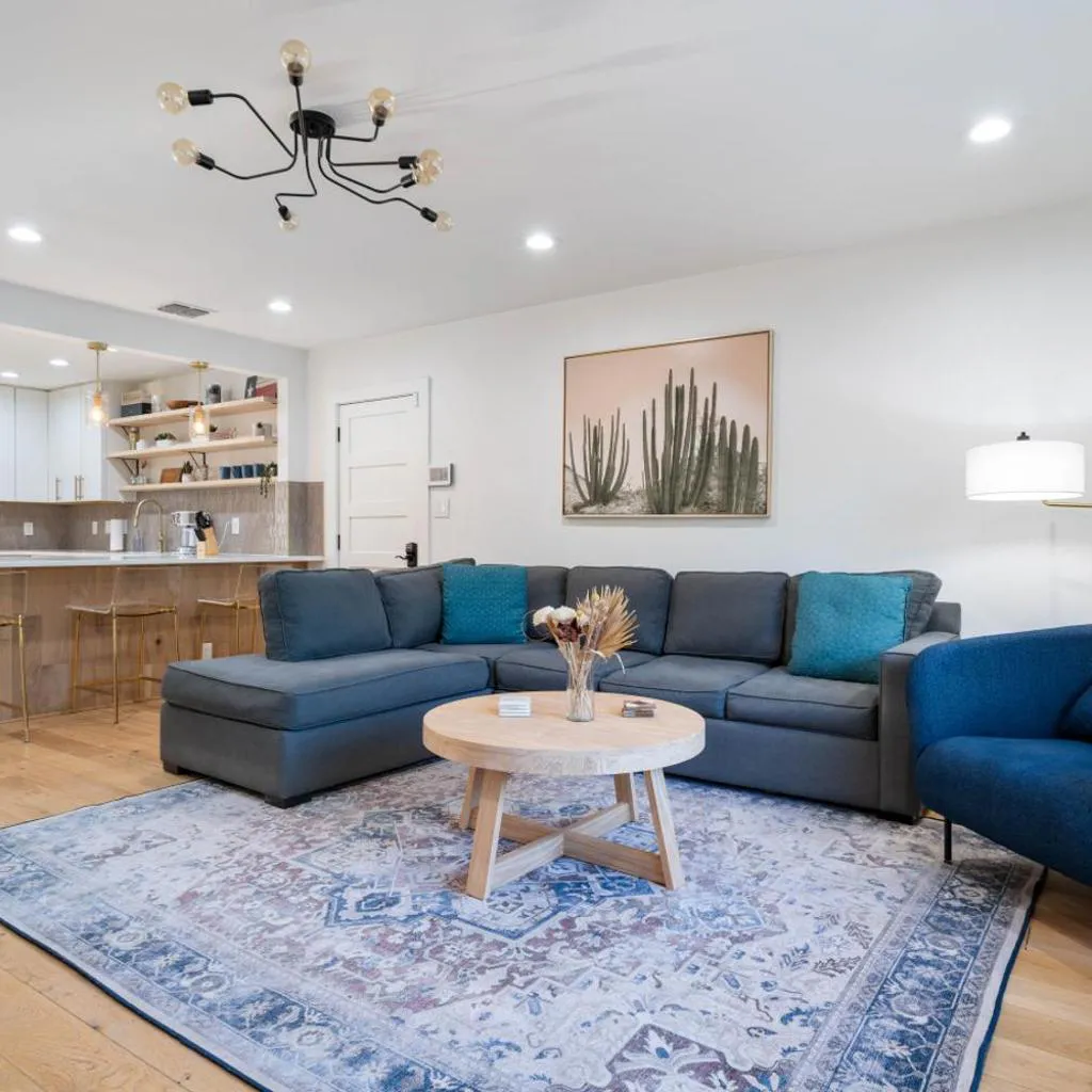 Photograph of Bold MidMod 4BR 3BA Near SoCo w Private Pet-Friendly Yard and EV by Austin Vacay