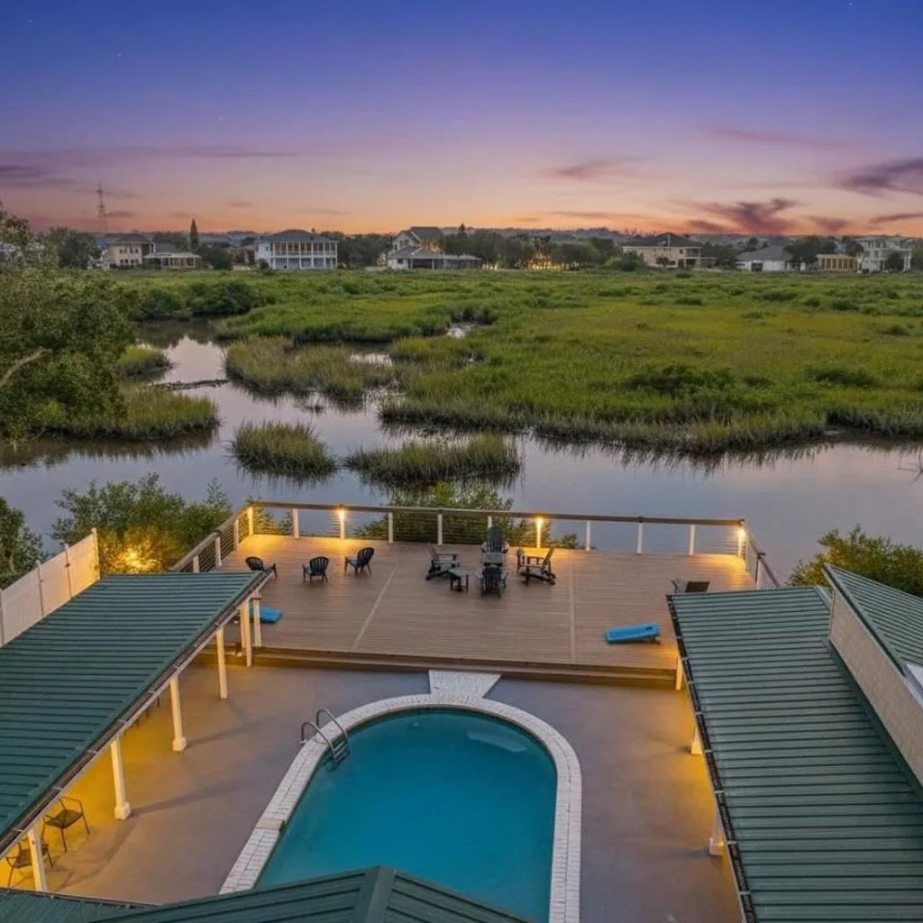 Photograph of Sunset Hideaway l Pool l Waterfront Deck