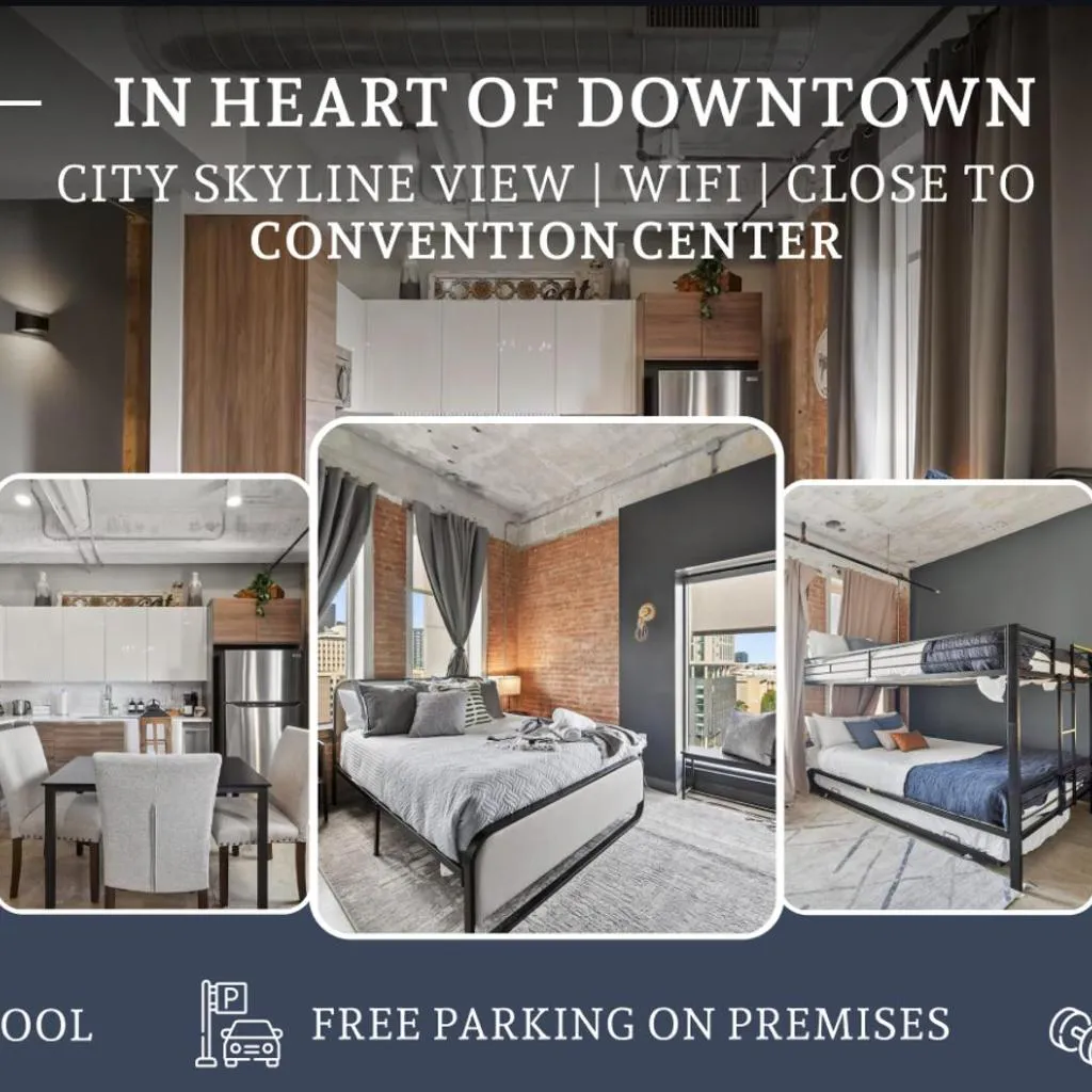 Photograph of The Bentley Collection - Cozy Downtown Dallas Residence 2 Bedroom, Pool&Gym