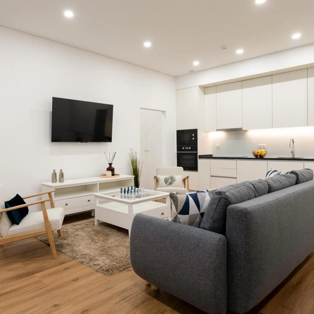 Photograph of Open-Plan Apartment in Downtown Porto by HostWise