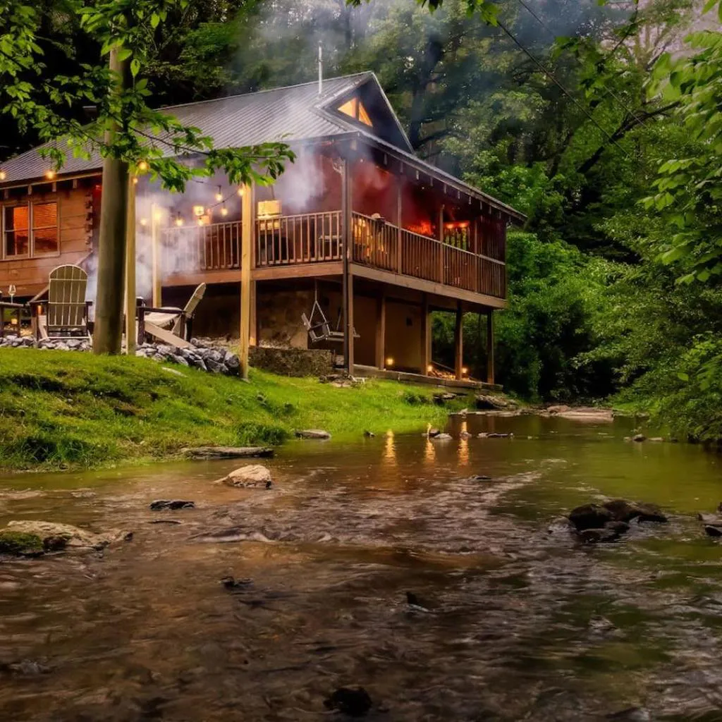 Photograph of Creekside Cottage Hot Tub, Fire Pit, Pet Friendly