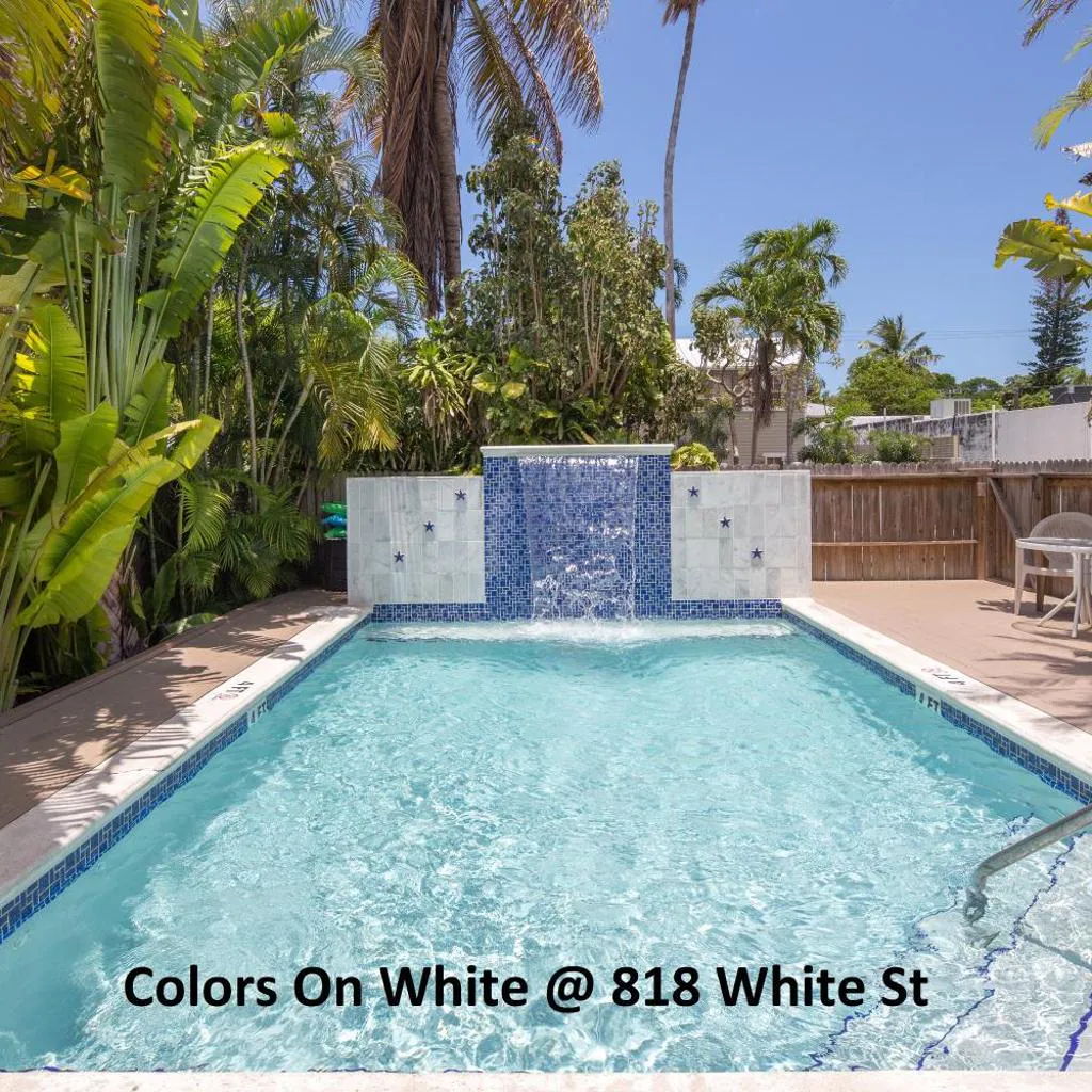 Photograph of Colors on White