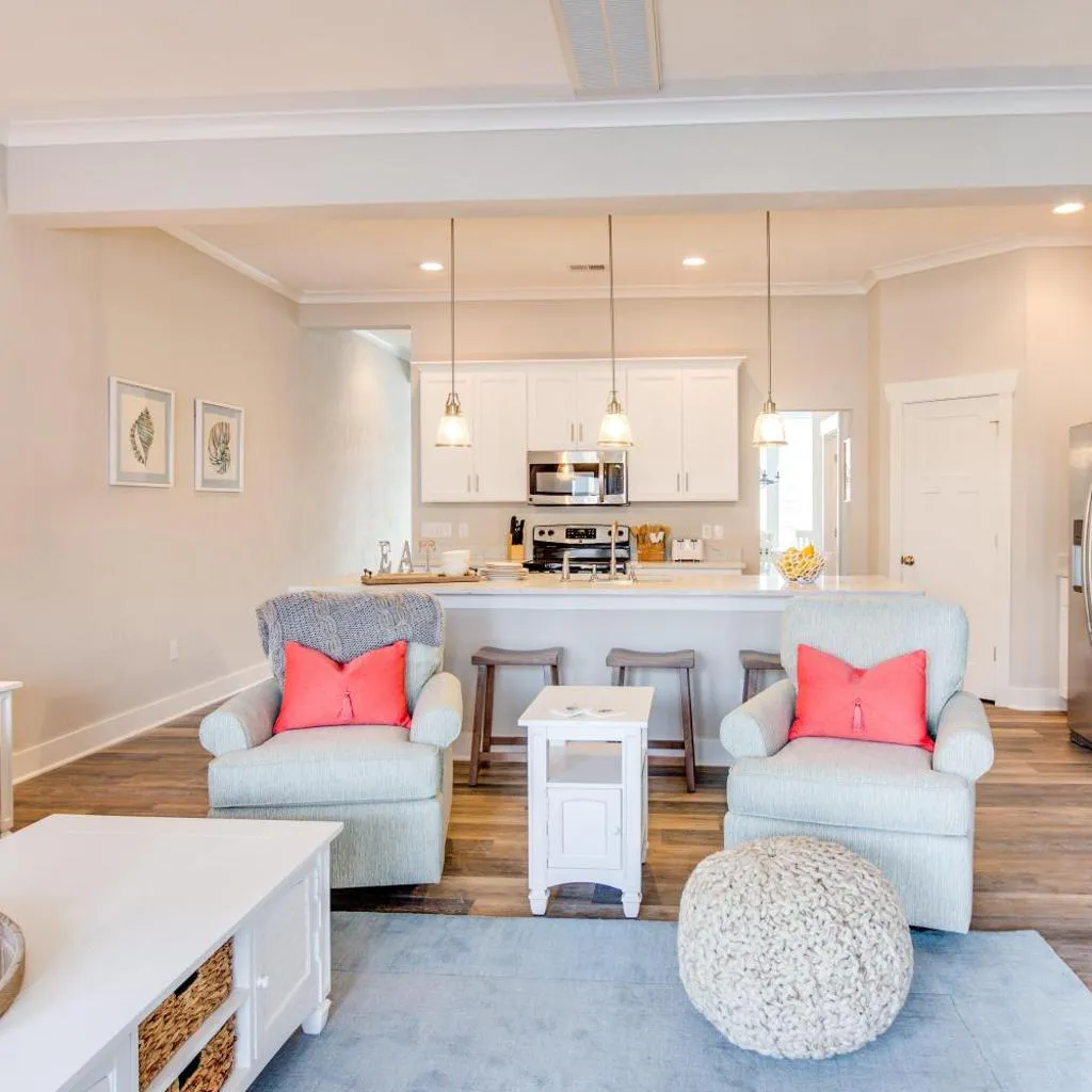Photograph of 5BR townhome in Virginia Beach, steps from beach, dining, and attractions.