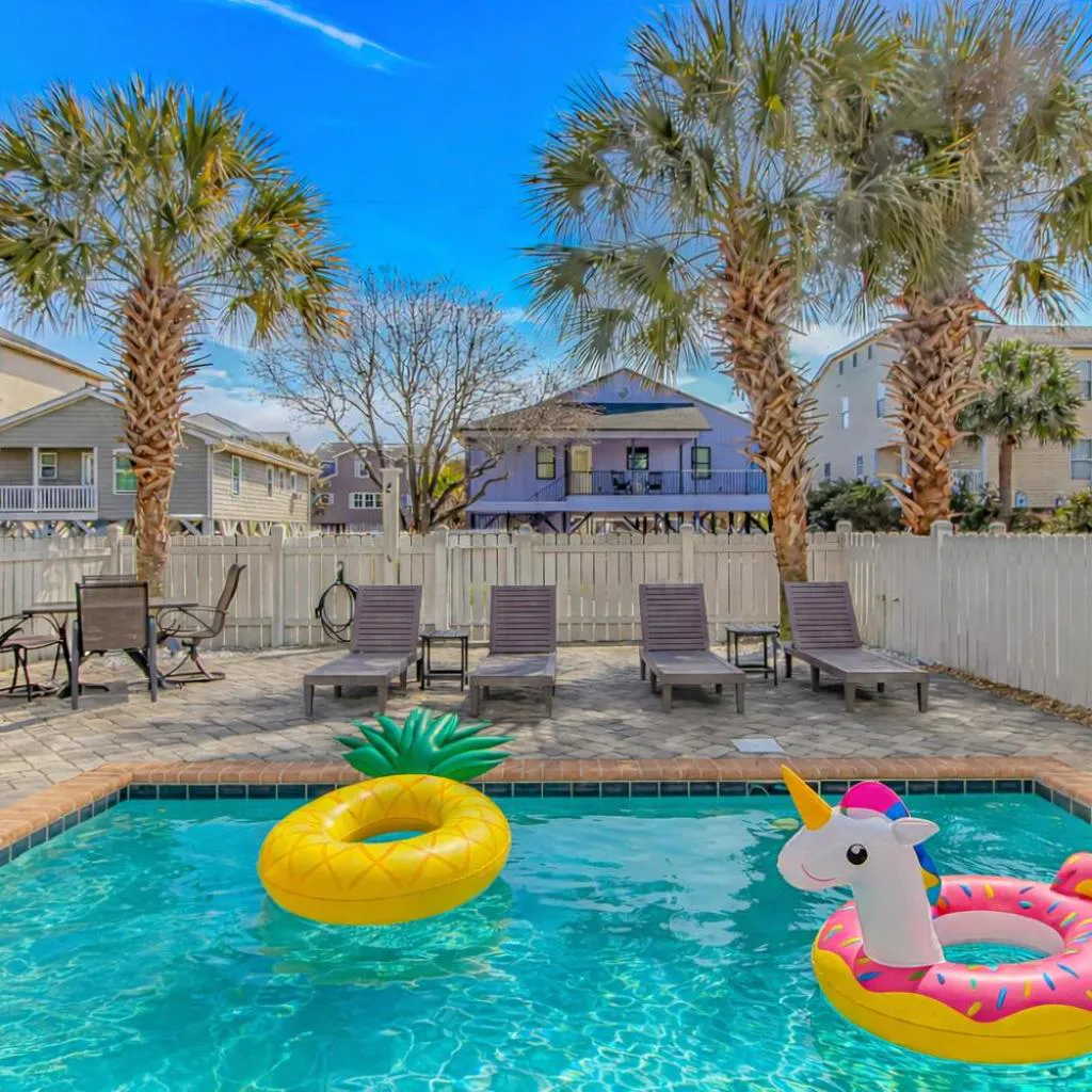 Photograph of Dog Friendly 5BR Home w Private Pool in Surfside Beach! Changes in Attitude